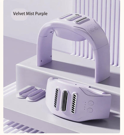 Foldable Desk Hand Warmer – 3-Level PTC Ceramic Heater for Keyboard & Mouse